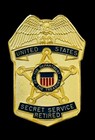 Replica Retired Usss Treasury Secret Service Badge 2 95  X 1 97    75mm X 50mm
