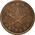 Ghana - 1 Penny - 1958 - Kwame Nkrumah