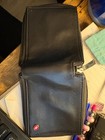 Alpine Swiss Logan Black Leather Zip Around Bifold Wallet