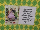 2005 Novelty Tea Towel  Fiddler s Elbow  Shopping For Useless Crap  Exc Cond