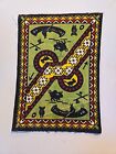 Antique Tobacco Felt  Navajo Native Indian Cigarette Rug