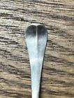 American Coin Silver Coffee Spoon Shell Back Initials Bw Possibly Boston 