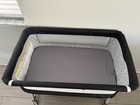 Baby Bed Side Crib Portable Adjustable Travel Sleeper Bassinet - Dark Grey