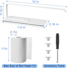 Magnetic Paper Towel Holder For Fridge  Toilet Paper Roll Holder Magnetic Paper