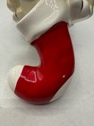 Vintage Dog Puppy Stocking Holder Ceramic Christmas Decoration Made In Taiwan