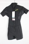 Billabong Women s Wetsuit 202 Synergy Bz Short Sleeve Size 6 Black 