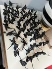 Vintage Huge Mixed Lot Of 54 Pc Black Soldiers Revolutionary War