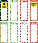 8 Magnetic Notepads     Notepads For Grocery List  Shopping List  To-do List  R   