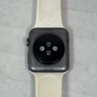 Apple Watch Series 3 42mm Space Gray Aluminum White Sport Band Mtf32ll agps Only