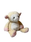 Ty 2003 Pluffies Shearly Cream   White Lamb Stuffed Beanbag Sheep Plush 9   