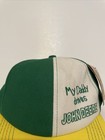 Youth Nwt Hat My Daddy Drives John Deere Green Yellow White