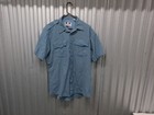 Vintage Flying Cross Sea Scouts Bsa Blue Button-down Short Sleeve