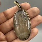 Very Rare Old Agate Ancient Roman King Intaglio Unique Pendant