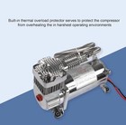 12v 444c 200psi Dual Value Pack Chrome Air Compressor For Auto motorcycle 2pcs