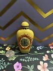 Vintage Super Rare Chinese Raised With Beautiful Scene Snuff Bottle