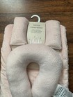 Little Traveler Pink Blanket-seat Straps-pillow- 3 Piece   Alphabet Design  0002