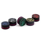 Cuesoul 14mm Billiard Pool Cue Tip 5pcs set Black-mixed Hardness S m h hh ss