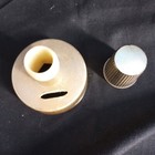 Vtg Seagrams Golden Gin 50   s Ancient Empty Liquor Bottle No Label  Damaged Lid