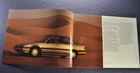 1986 Honda Brochure Accord Prelude Si Civic Sedan Wagon Crx Excellent Original