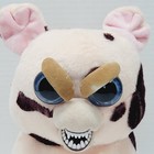 Feisty Pets Plush Pig Pink Mort The Snort Spotted Animal Happy  angry Squeeze 9 