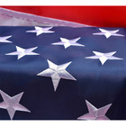 2 Pack American Us Flag Heavy Duty Nylon Double Stitching Embroidered Usa Flags