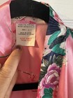 Japanese Kimono Robe Yukata Peonies Cherry Blossoms Nightgown Floral Pink 45