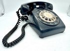 Western Electric 500 Black Rotary Dial Telephone 1967 Bell System Vintage Phone