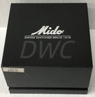 Mido Vintage Black Square Watch Box Presentation Display Storage Case