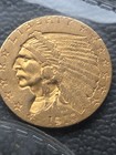1910  2 5 Indian Head Gold Quarter Eagle Coin 2 1 2 Dollars