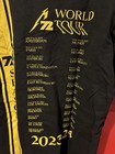 Metallica 72 Seasons Black Ringer Stripe Soccer Tour Shirt Fits Like L 2023-2024