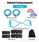 Volleyball Training Equipment Set 10-in-1 Pass Aid   Resistance Bands 60lbs