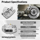 2x Fr L R Brake Calipers Is350 06-22 Gs200t 16-17 Gs300 18-19 Gs350 07-11 13-20
