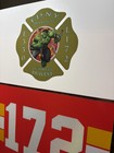 Fdny Ladder 172 Reflective Vinyl Sign W  Logo