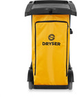 Dryser Commercial Janitorial Cleaning Cart On Wheels - Black Housekeeping Caddy