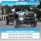 Upgraded Kf04058bk Body Mount Bushing Kit Compatible With Ford F250 F350 Super D