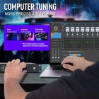 Fulode K7 Pro Digital Echo Reverb Karaoke Mixer Processor W  Bluetooth And Dsp
