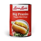 Loma Linda Big Franks - Plant-based Sausages In Convenient 12-pack 15oz Cans For