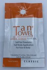 15 Tantowel Half Body Classic Self-tanning Towelette Lot Of 15 Face And Body Tan