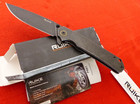 Ruike P801 Frame Lock Knife Stainless Steel  3 5  Black Stonewash  P801-sb New