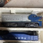 Vintage Lionel Sante Fe Freight 027 Gauge Electric Train Set
