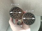 Set Of 3 Traditional Uzbek Bread Stamps  chekich   For Brean Patterns 6 Cm