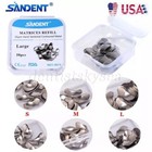 50x Dental Metal Matrices Matrix Band Sectional Contoured Refill S m l 35  m Nky