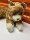 Russ Yomiko Orange Tabby Ginger Cat Plush Stuffed Animal Kitten 20  Realistic