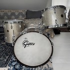 Gretsch Vintage 1960s Drum Kit Be Bop Outfit In Silver Sparkle