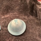 Vintage Indiana Glass Powder Blue Satin Glass Apothecary Jar