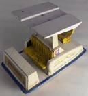 1964 New York Worlds Fair Greyhound Escorter Working Friction Toy Japan