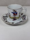 Vtg 1960s Disneyland Fantasia Teacup Saucer Set Pastoral Symphony Bacchus Rare