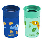360 Spill Proof Sippy Cup 2 Pack Baby Toddler Training Drinking Cup