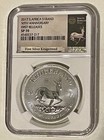 2017 South Africa Silver Krugerrand First Releases Ngc Sp70 50th Anniversary Coa