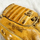 Vintage Johnny Walker Baseball Glove Mitt Pro Model Fg-888l Tan Leather Mlb